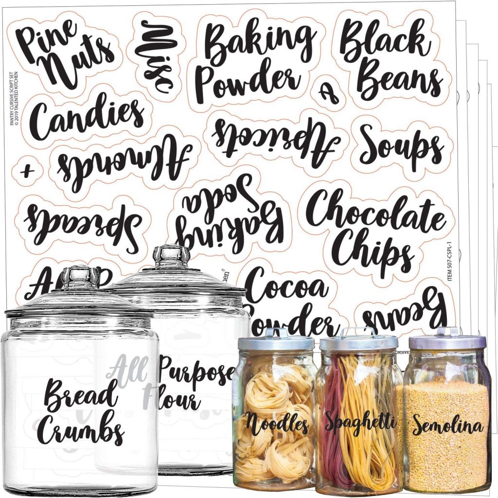 use pantry labels