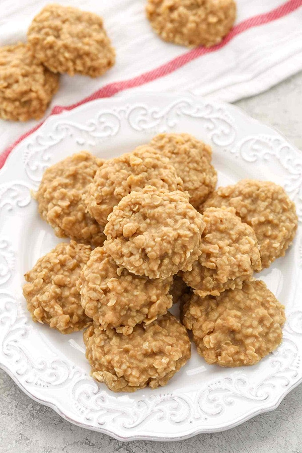 peanut butter no-bake cookies