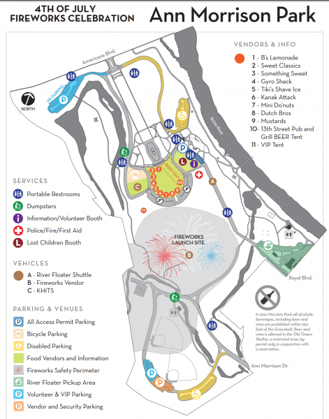 where to watch fireworks boise 2019