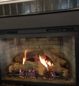 Fireplace Glass Cleaning