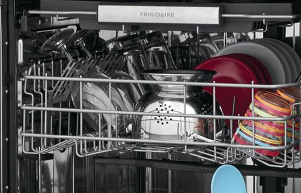 how to load a Frigidaire dishwasher