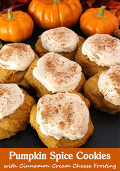 Pumpkin Spice Cookies Thanksgiving