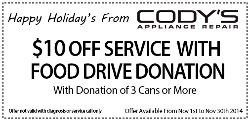 Food Drive Coupon