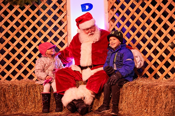 where to see Santa in Minneapolis