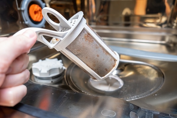 Viking dishwasher won't drain